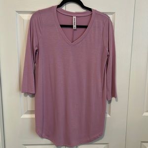 Lavender long blouse size M